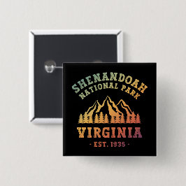 Shenandoah National Park Virginia USA Button