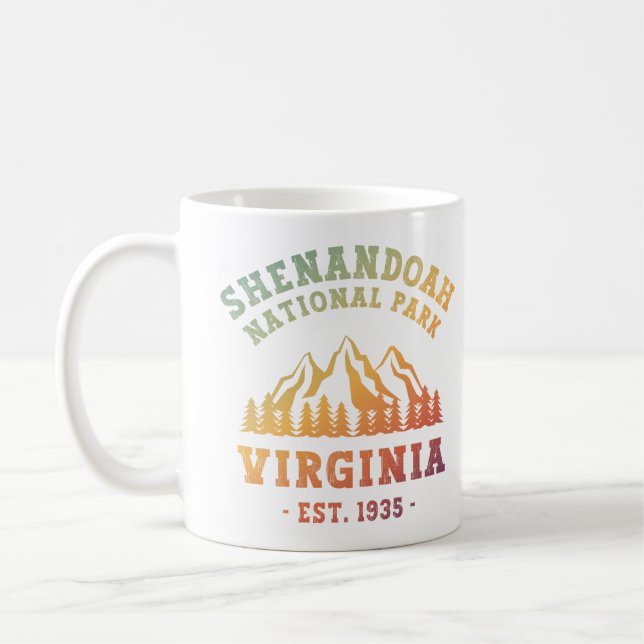 Shenandoah National Park Virginia USA Kaffeetasse (Links)