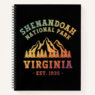 Shenandoah National Park Virginia USA Notizbuch