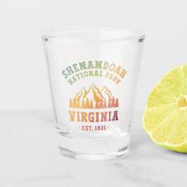 Shenandoah National Park Virginia USA Schnapsglas
