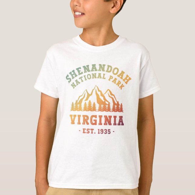Shenandoah National Park Virginia USA T-Shirt (Vorderseite)