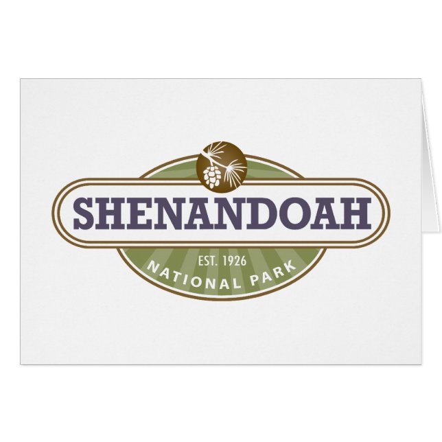 Shenandoah Nationalpark (Vorderseite (Horizontal))