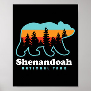 Shenandoah-Nationalpark Bär Shenandoah Valley  Poster