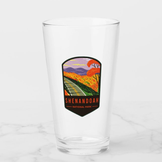Shenandoah-Nationalpark Glas (Vorderseite)