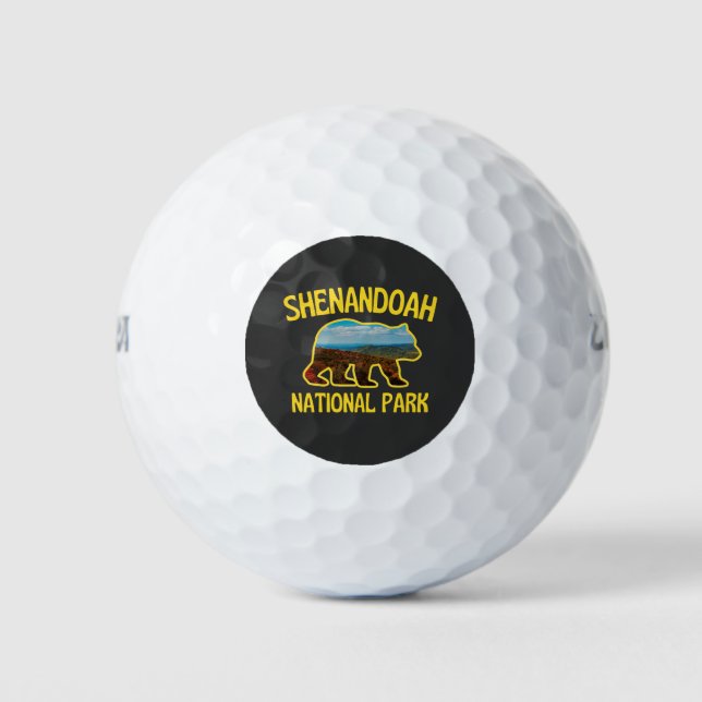 Shenandoah-Nationalpark Golfball (Vorderseite)