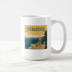 Shenandoah-Nationalpark Hirsch Kaffeetasse