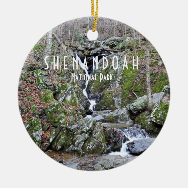 Shenandoah Nationalpark Keramik Ornament (Vorne)