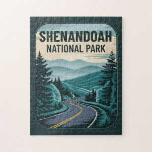 Shenandoah Nationalpark Landschaft Puzzle