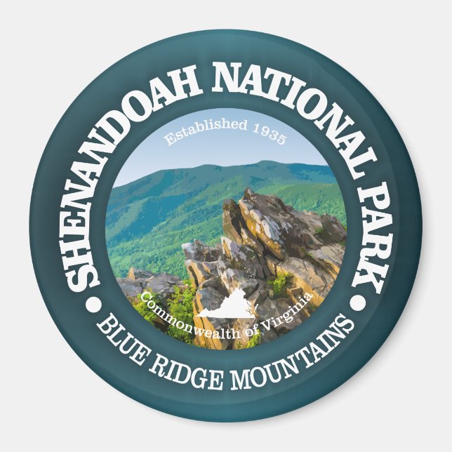 Shenandoah-Nationalpark Magnet (Vorne)