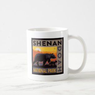 Shenandoah-Nationalpark   Mama Bear & Cubs Kaffeetasse