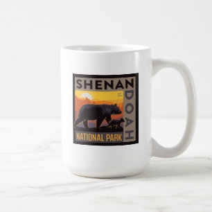 Shenandoah-Nationalpark   Mama Bear & Cubs Kaffeetasse