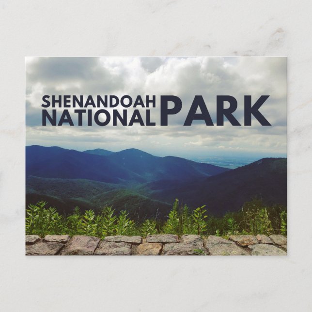 Shenandoah Nationalpark Postcard Postkarte (Vorderseite)