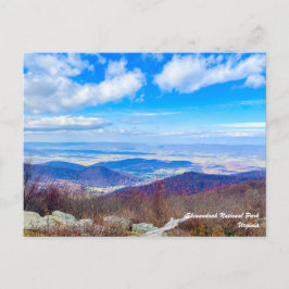 Shenandoah-Nationalpark Postkarte