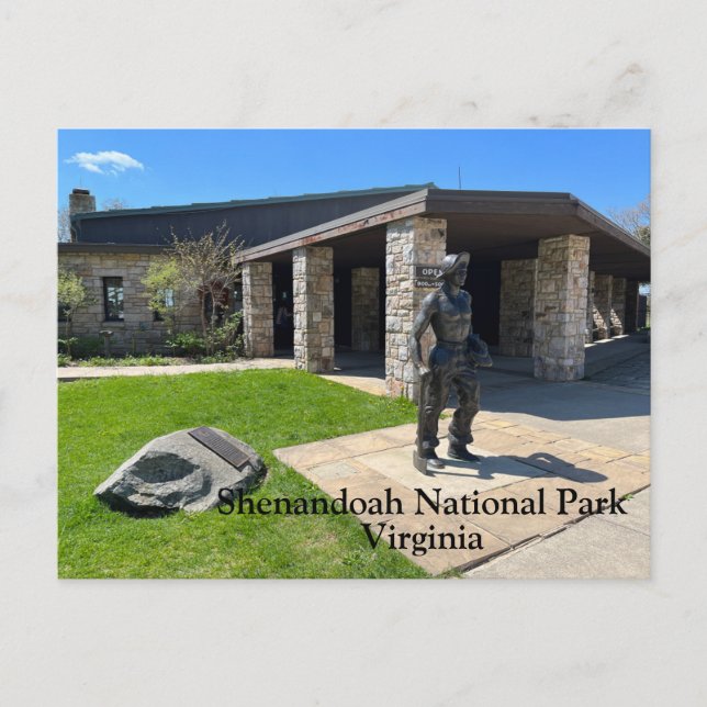 Shenandoah-Nationalpark Postkarte (Vorderseite)