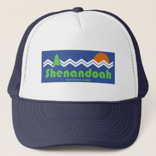 Shenandoah Nationalpark Retro Truckerkappe