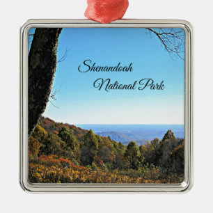 Shenandoah Nationalpark Silbernes Ornament