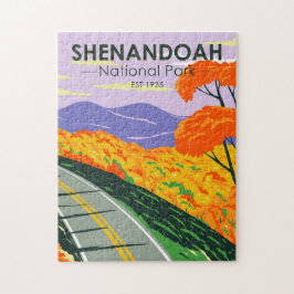 Shenandoah Nationalpark Skyline Drive Virginia Puzzle