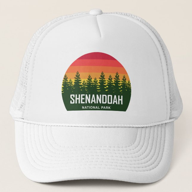 Shenandoah-Nationalpark Truckerkappe (Vorderseite)