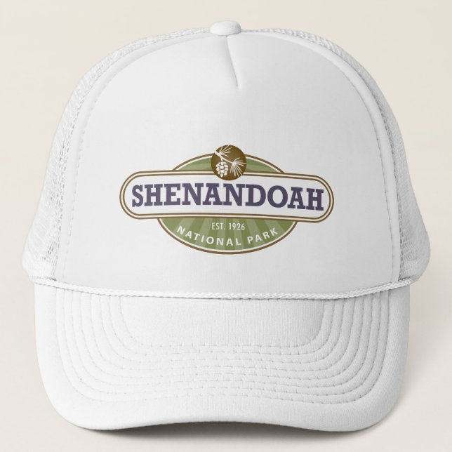 Shenandoah Nationalpark Truckerkappe (Vorderseite)