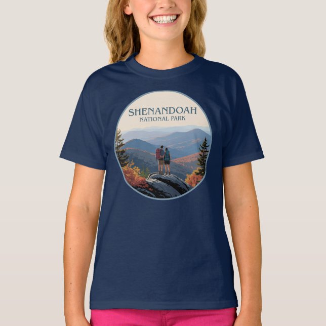 Shenandoah-Nationalpark Virginia T-Shirt (Vorderseite)