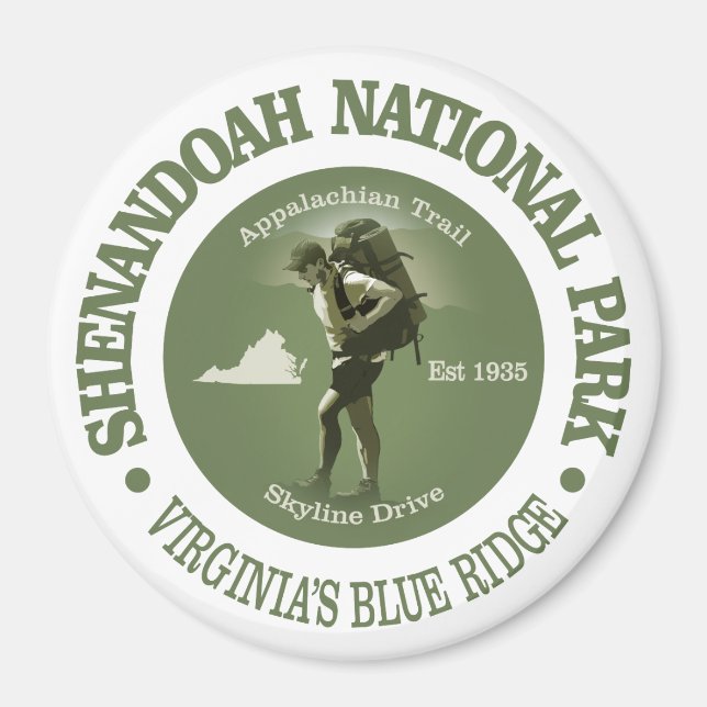 Shenandoah NP Magnet (Vorne)