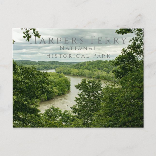 Shenandoah River, Harpers Ferry NHP Postkarte (Vorderseite)