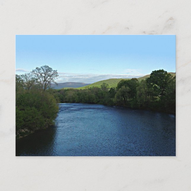 Shenandoah River Postkarte (Vorderseite)