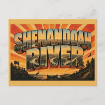Shenandoah River State Park Ausblick Fluss Kunst