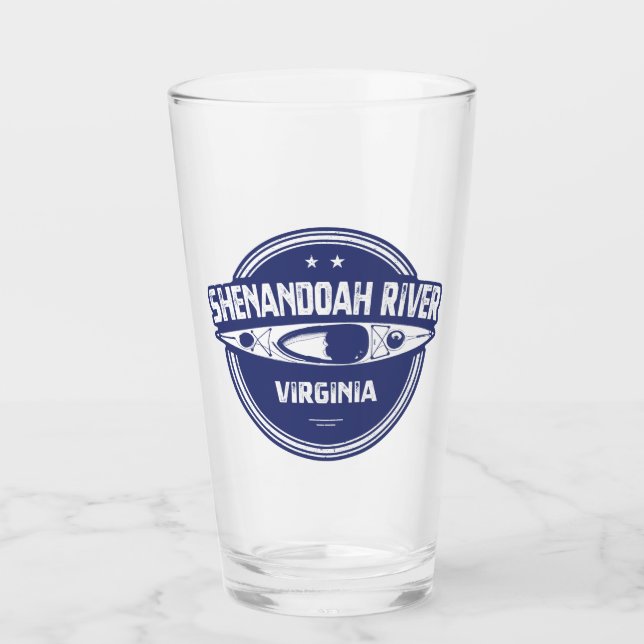 Shenandoah River, Virginia Glas (Vorderseite)