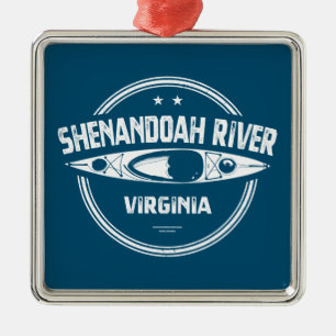 Shenandoah River, Virginia Ornament Aus Metall