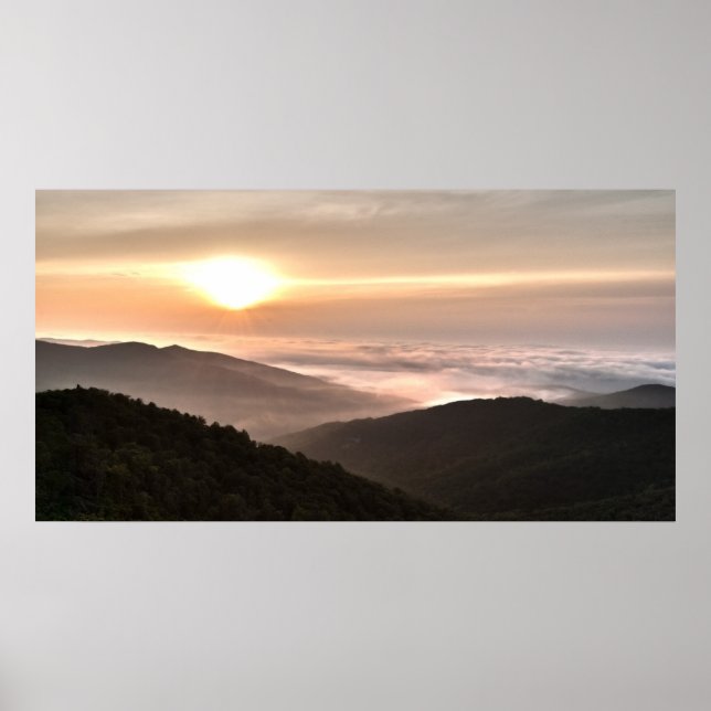 Shenandoah Sunrise Poster (Vorne)