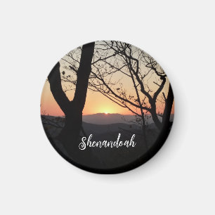 Shenandoah Sunset Nationalpark Landschaft Magnet