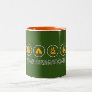 Shenandoah Wanderung Zweifarbige Tasse