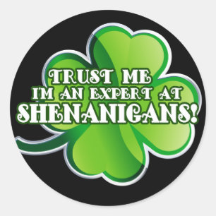 Shenanigan Expert Stickers