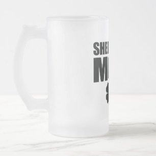 Shenanigan-Modus an Mattglas Bierglas