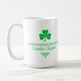 Shenanigan Society Dublin Kapitel Vintage Erbe Kaffeetasse