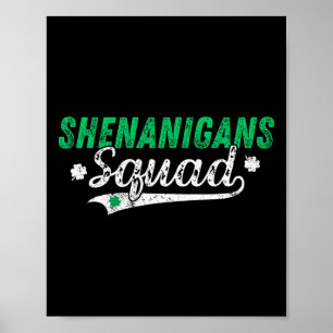 Shenanigan Squad St Patricks Day Matching Group Vi Poster