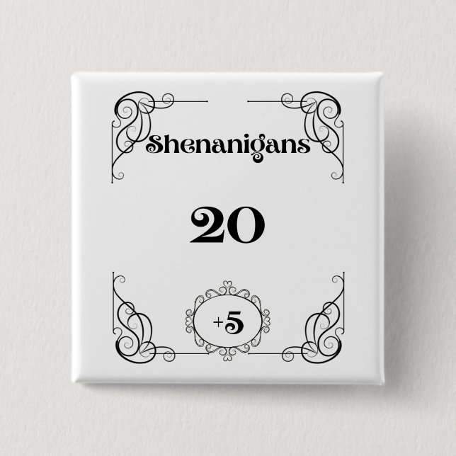 Shenanigans Button (Vorderseite)