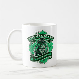 Shenanigans Coordinator St. Patrick's Day Kaffeetasse