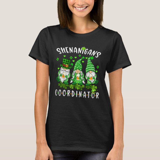 Shenanigans Coordinator Teachers St Patricks Day C T-Shirt (Vorderseite)