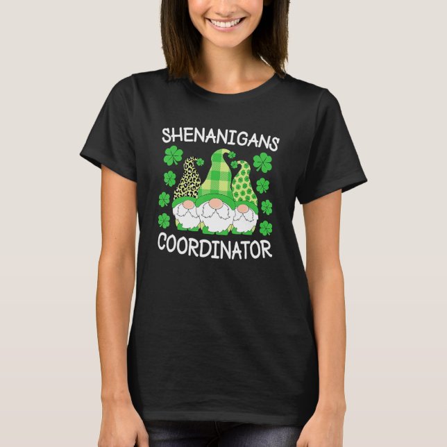Shenanigans Coordinator Teachers St Patricks Day G T-Shirt (Vorderseite)