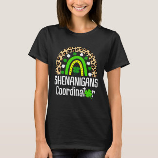 Shenanigans Coordinator Teachers St. Patricks Day T-Shirt