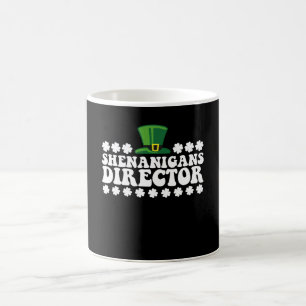 Shenanigans-Direktor Groovy St. Patrick's Day Iris Kaffeetasse