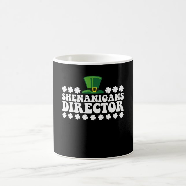 Shenanigans-Direktor Groovy St. Patrick's Day Iris Kaffeetasse (Mittel)