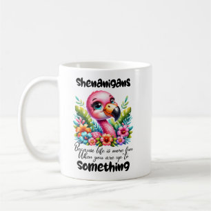 Shenanigans Flamingo Tasse