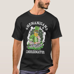 Shenanigans Koordinator Funny Cool St Patrick S Da T-Shirt