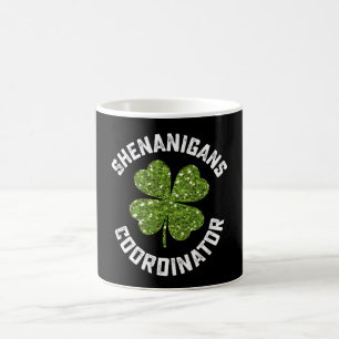 Shenanigans-Koordinator Funny St Patrick's Day Kaffeetasse