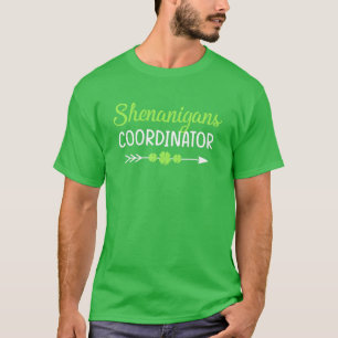 Shenanigans-Koordinator Funny Teacher St Patrick's T-Shirt
