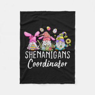 Shenanigans-Koordinator Osterfest Bunny Gnomes Rab Fleecedecke