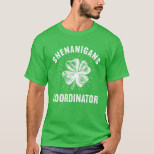 Shenanigans-Koordinator St Patrick's Day Irish Tea T-Shirt